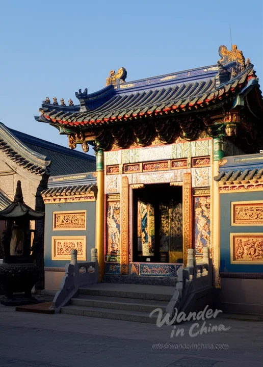 A peaceful temple in a Beijing hutong.
