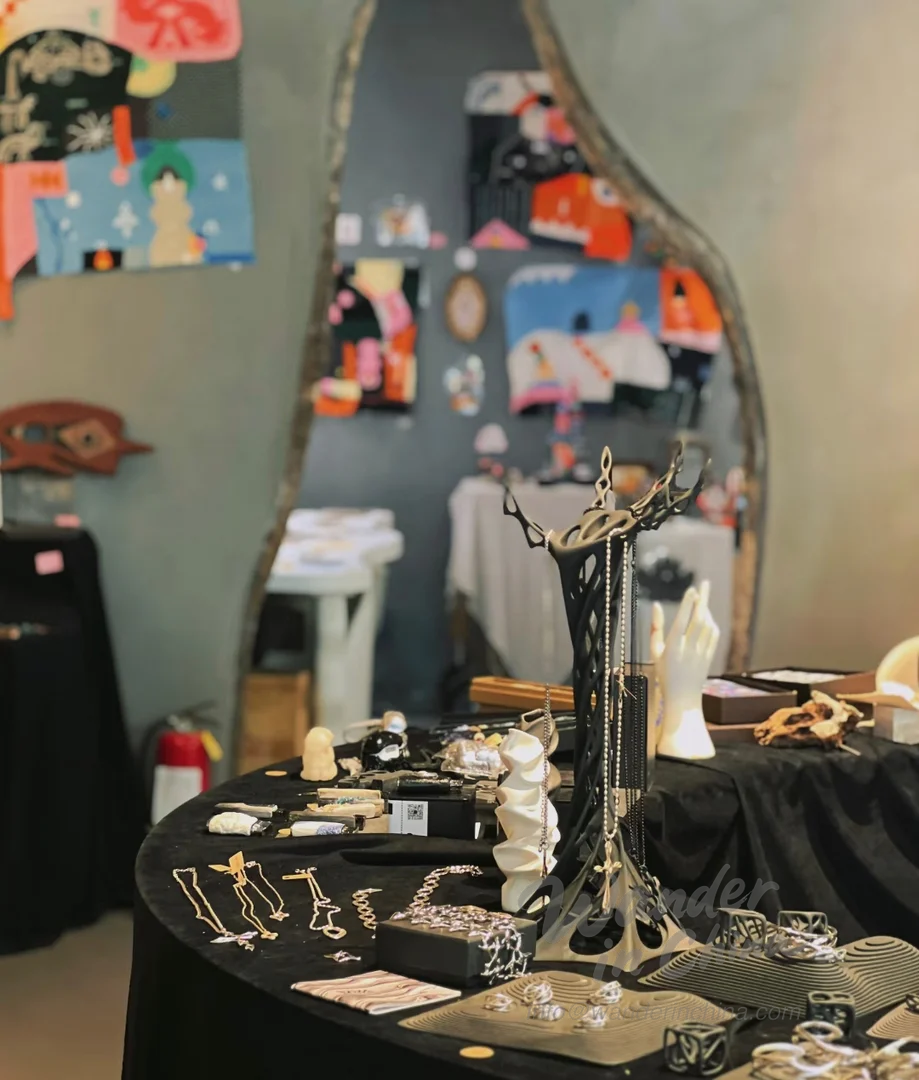 Boutique storefront in OCT-LOFT, Shenzhen, featuring handcrafted goods.