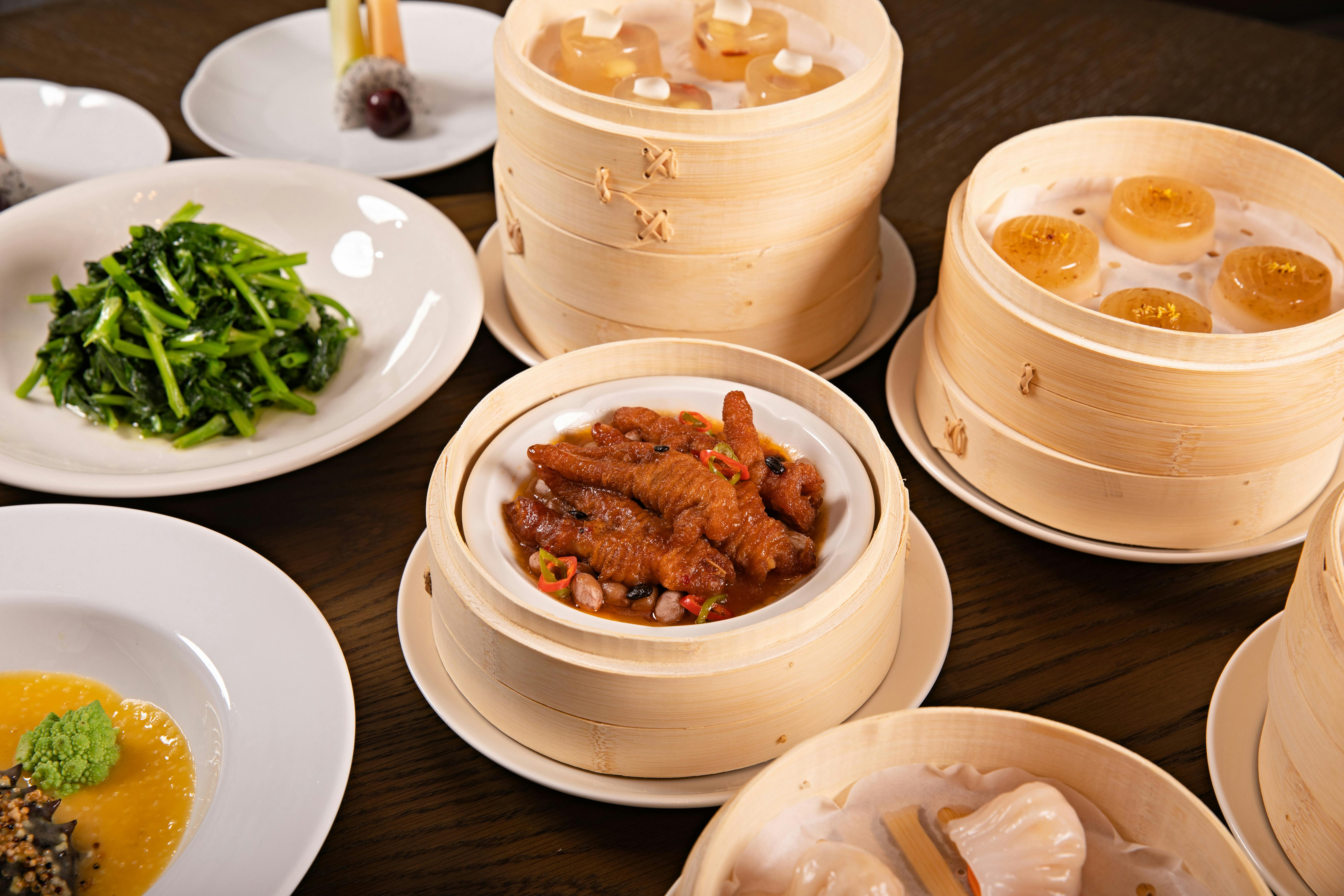 粤式点心拼盘，广州美食。