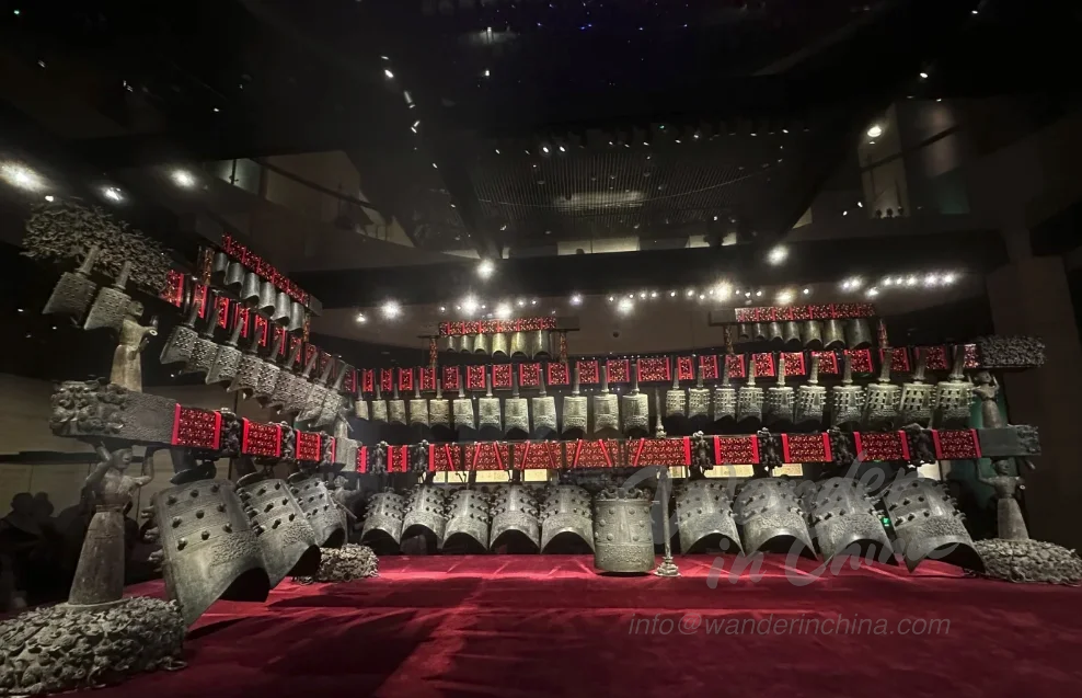 Exhibits at the Hubei Provincial Museum.