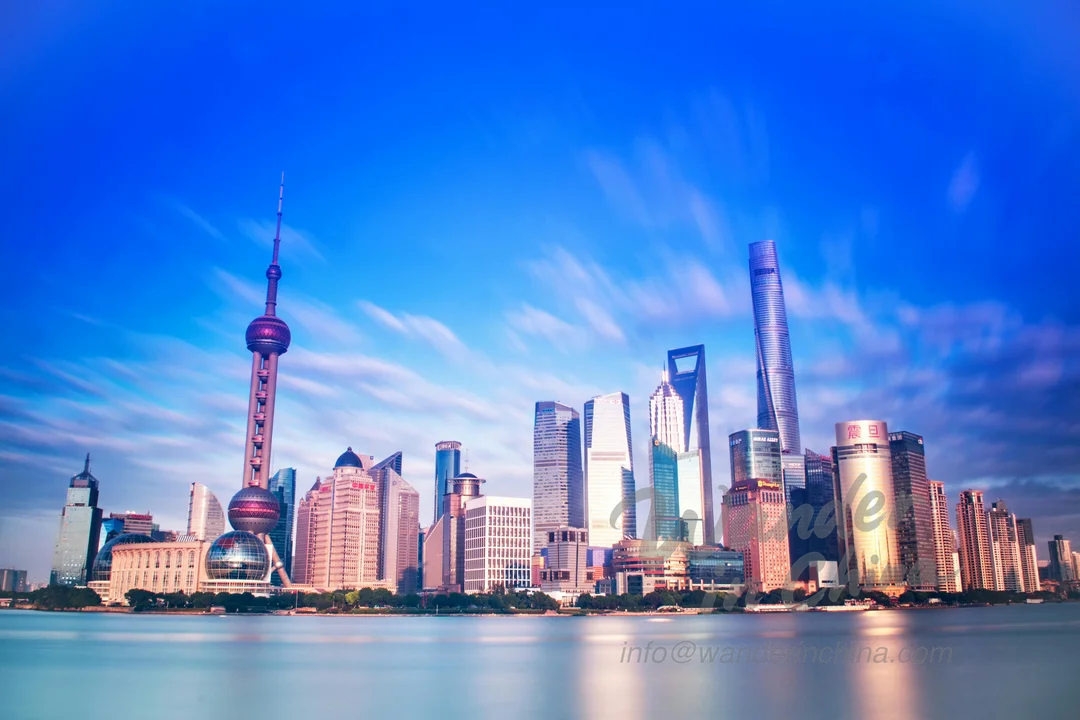上海外滩景观。