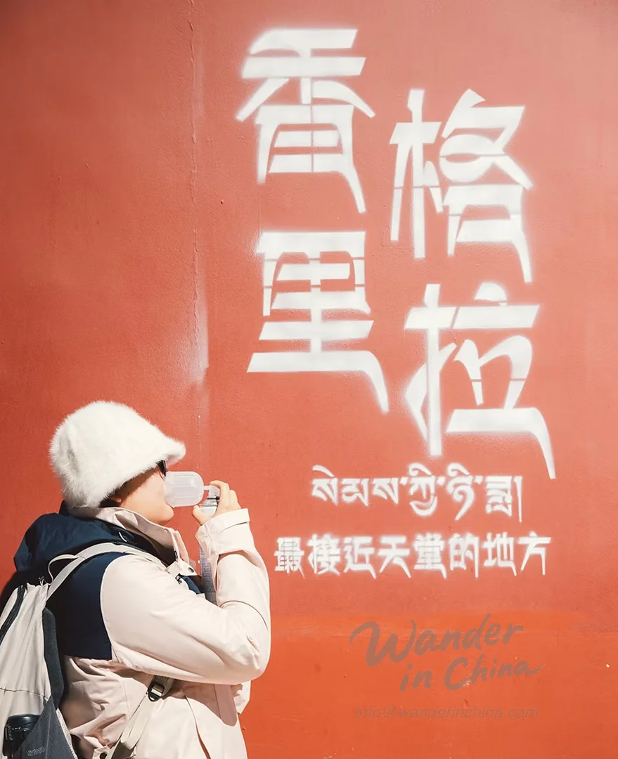 在香格里拉经历高原反应的旅行者。