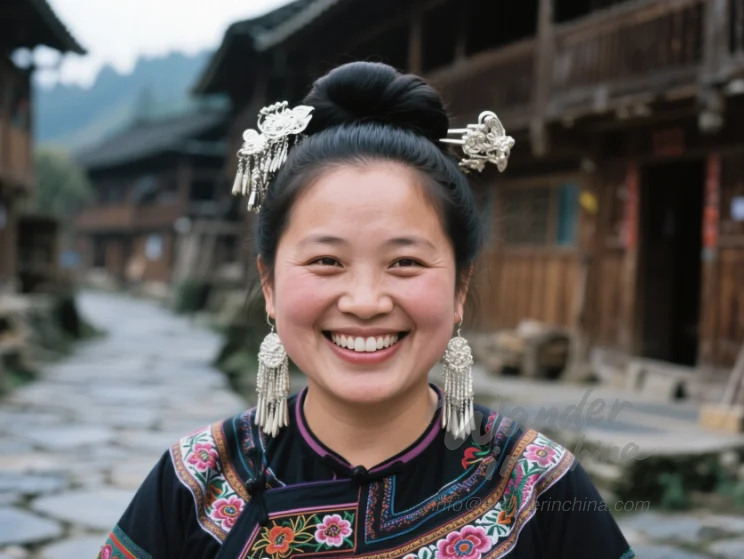 Tujia woman Zhangjiajie.