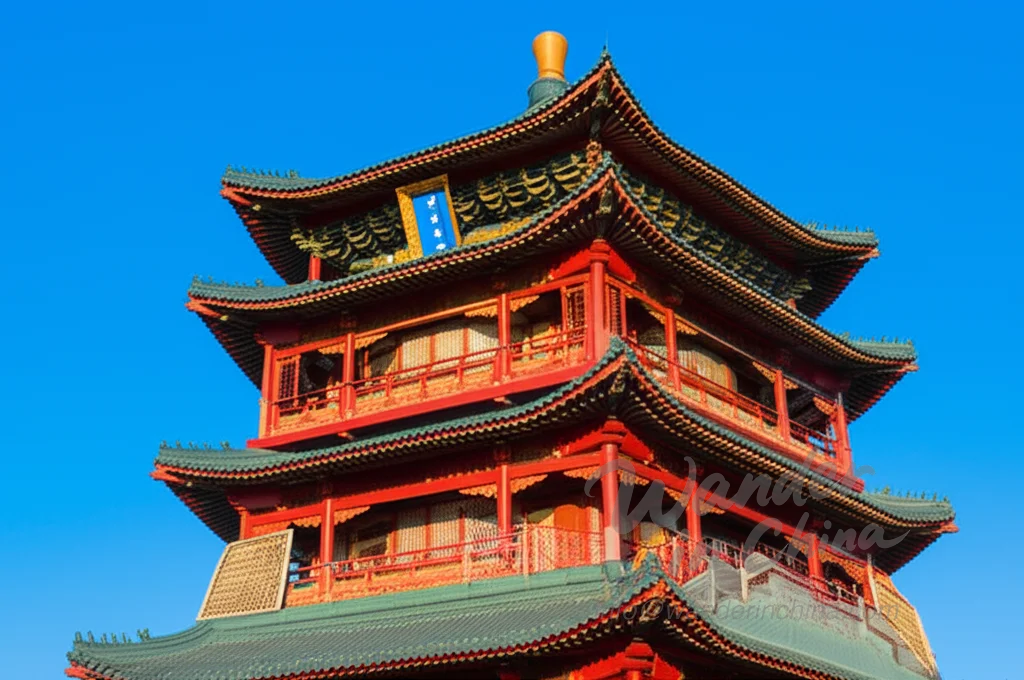 Yellow Crane Tower in Wuhan.