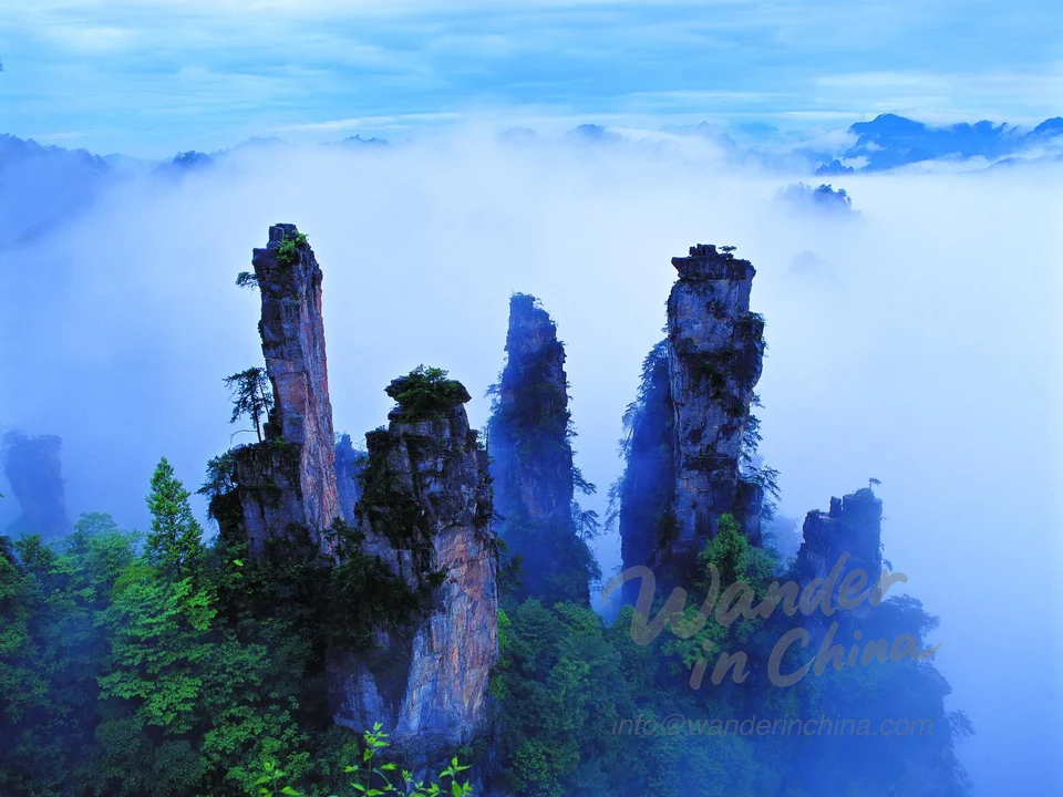 Zhangjiajie: A Natural Wonderland of Towering Peaks