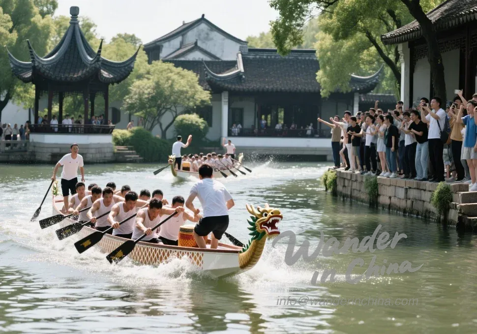 Les Courses de Bateaux-Dragons en Chine