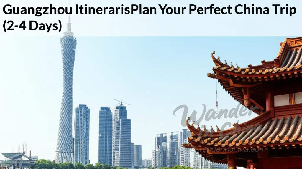 廣州行程：規劃您的完美中國之旅（2-4天）