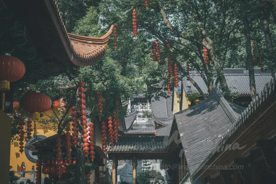 杭州靈隱寺的 Mahavira Hall。