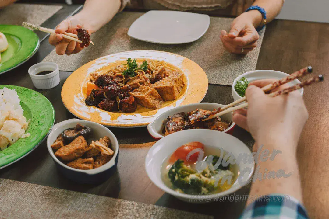 유원상가 상하이 음식 포장마차.